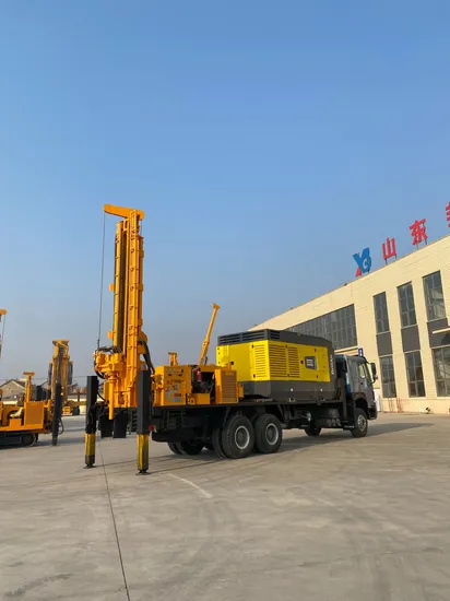 Impianto di carotaggio minerario su telaio cingolato. impianto di perforazione