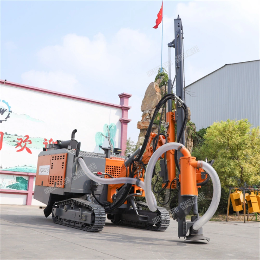 Full Hydraulic Crawler Surface Drilling Rig Underground Water Drill Machines