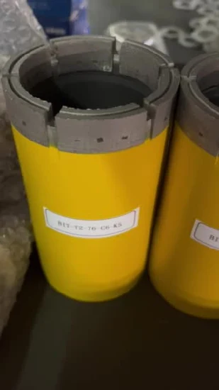 Esportazione di un impianto di perforazione idraulico standard per carotaggio con scarpa per asta di punta impregnata Pwt