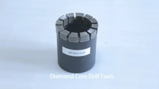 Forare il tubo centrale di collegamento e la punta da trapano Nq Diamond Reaming Shell per stabilizzare l'asta di perforazione
